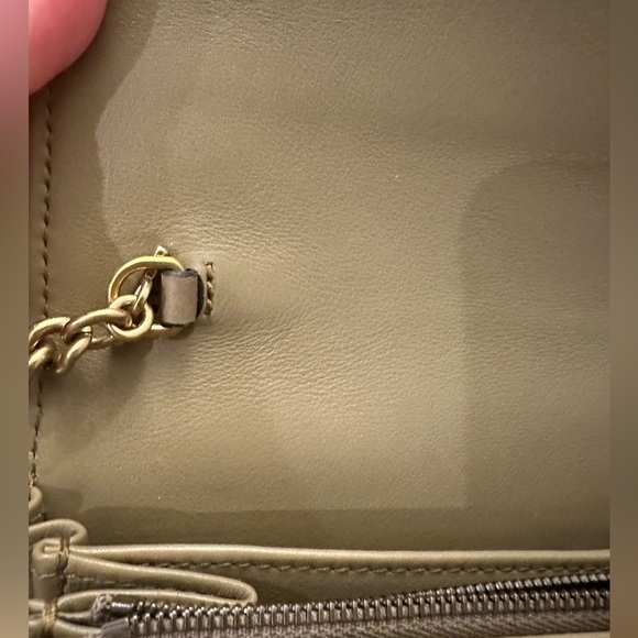 GUCCI Velvet Matelasse GG Marmont Chain Wallet - Picture 7 of 16